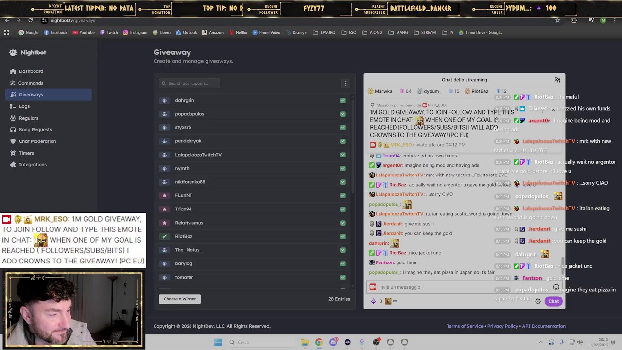 🔴 ESO PVP ⚔️PREPARATION FOR PURE CLASS TOURNAMENT ON FEBRUARY 21!! GIVEAWAYS ON TWITCH!💰