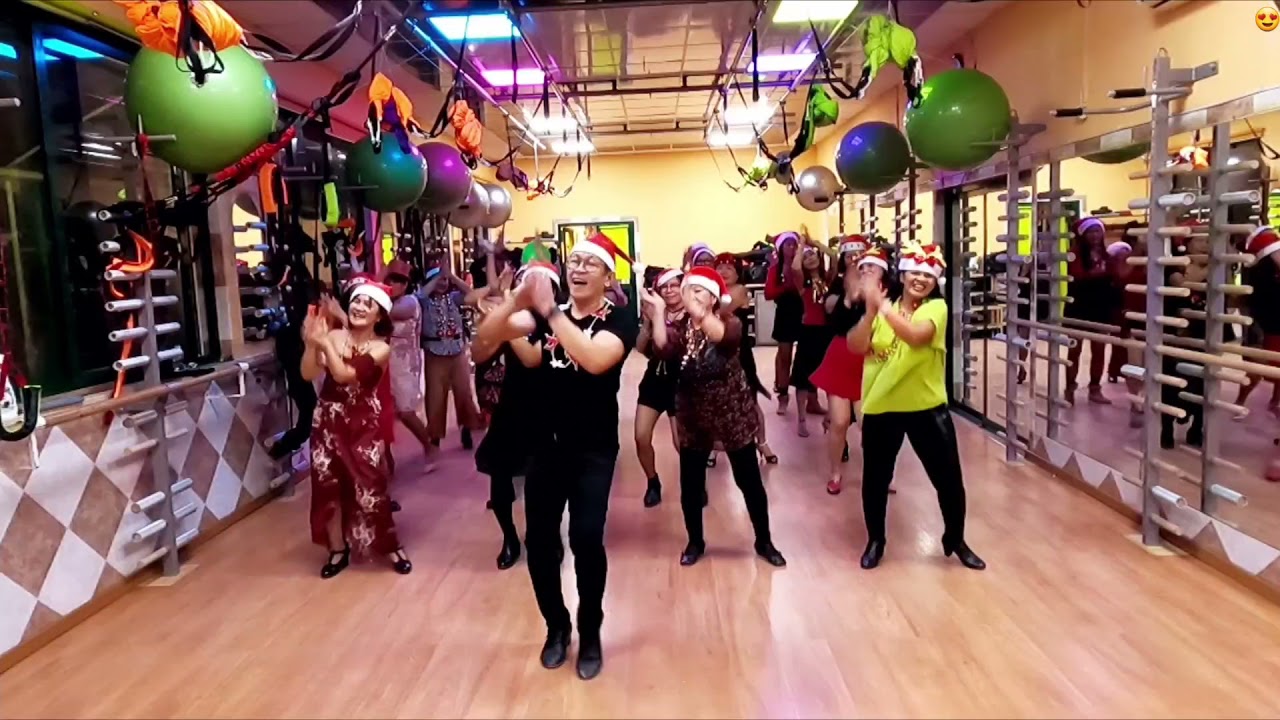 Chuck Berry - Run Rudolph Run | Xmas Song Line Dance | Zaldy Lanas