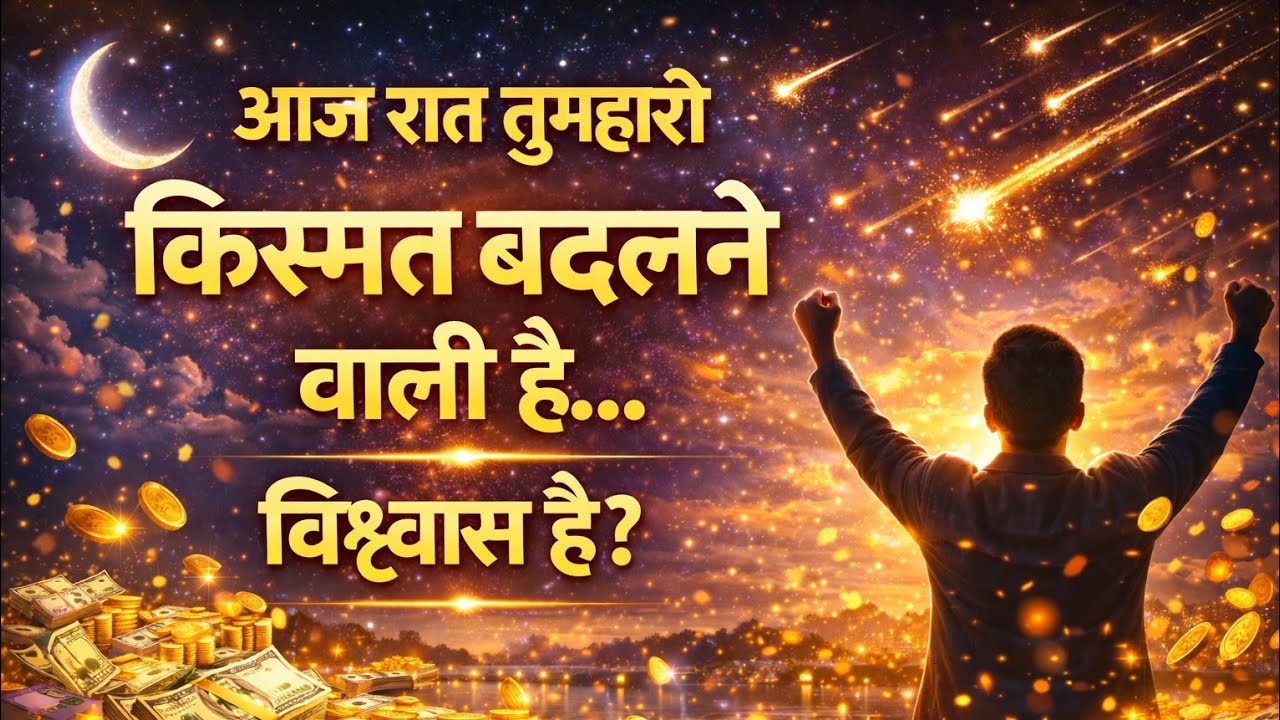 आज रात तुम्हारी किस्मत बदलने वाली है… विश्वास है?