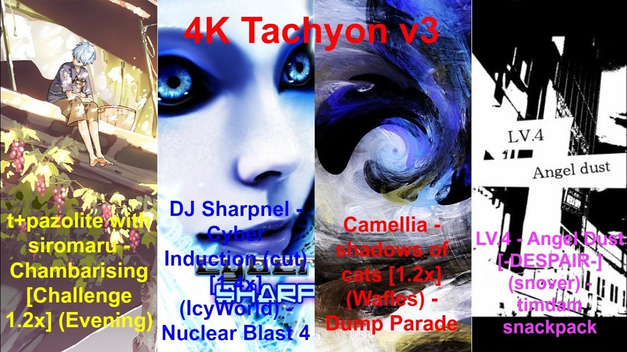 Tachyon V3 0.85x 98%#osu #osugame #music #rhythmgame #malody