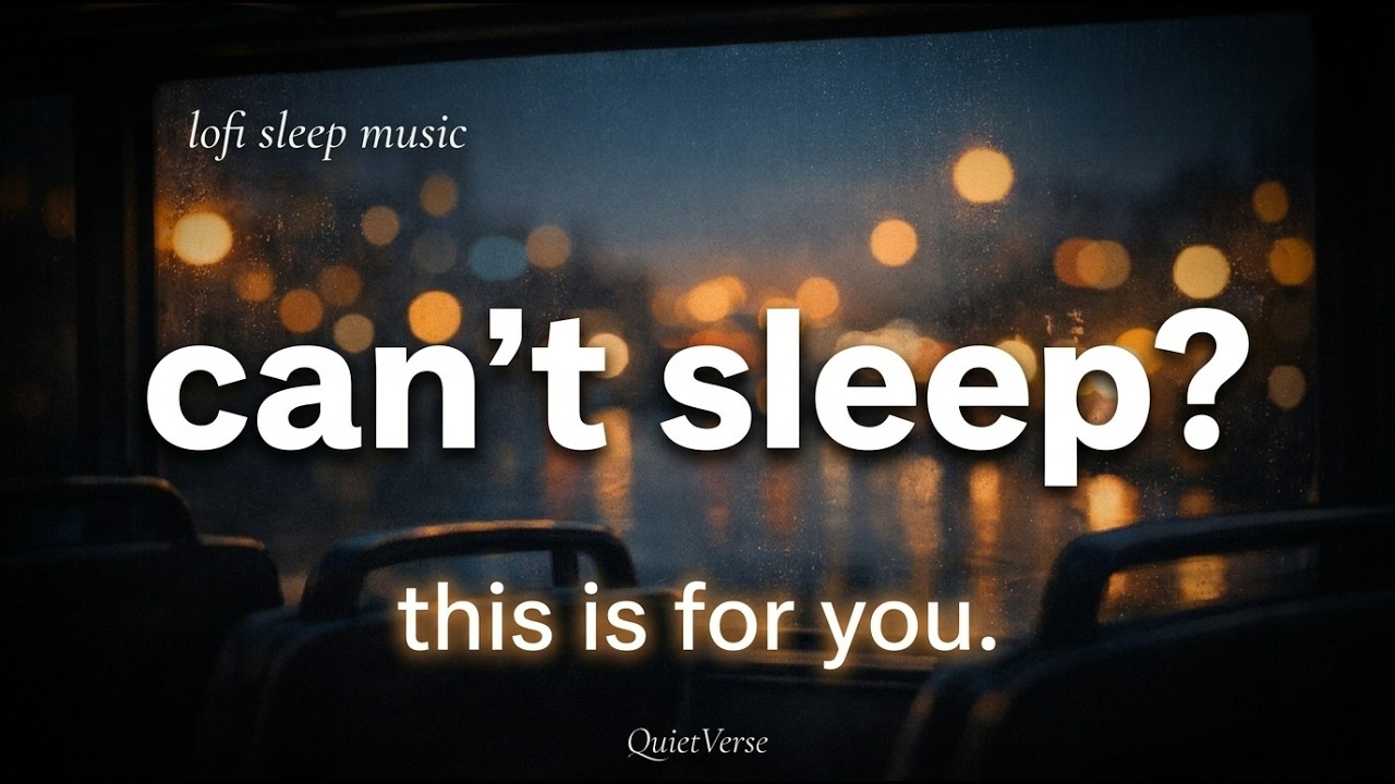 calm lofi for sleep | quiet night music