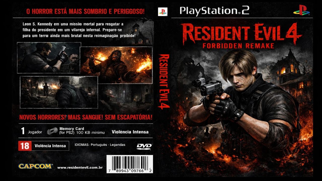 RE4 FORBIDDEN REMAKE  PS2