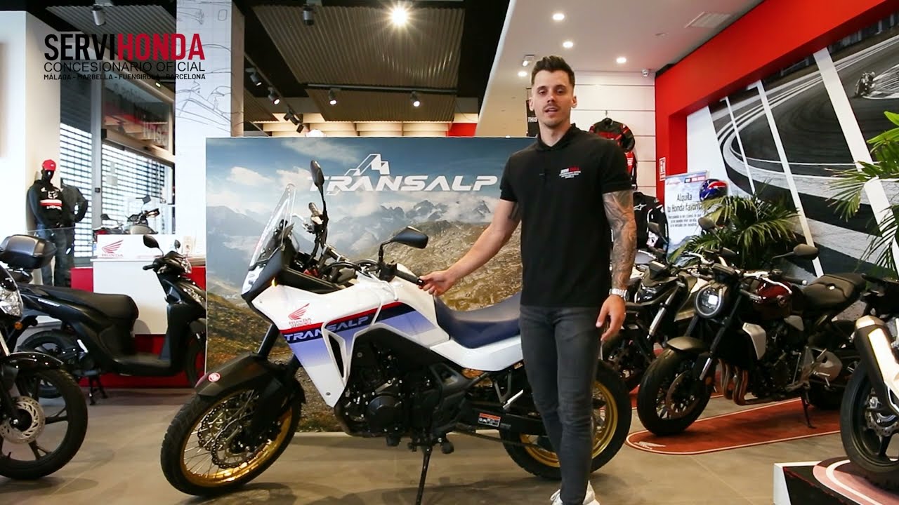 Cómo funciona la Honda Transalp 2023 - SERVIHONDA - Concesionario Oficial