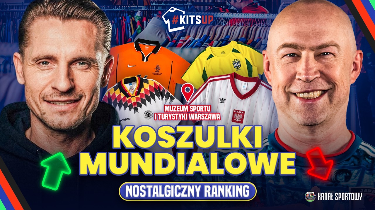 POL, WICHNIAREK, BORZĘCKI I KOTLESZKA NA KITS UP | NOSTALGICZNY RANKING KOSZULEK PIŁKARSKICH