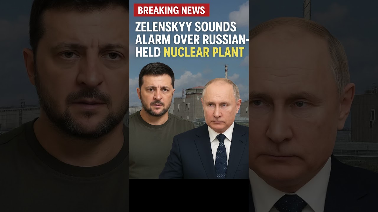 🚨 BREAKING NEWS: Nuclear Plant Crisis in Ukraine 🚨