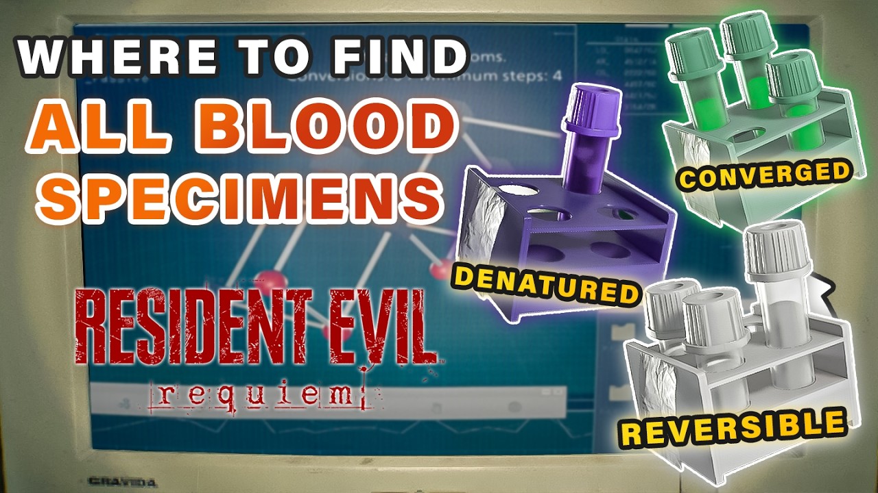 Where to Find All Blood Specimen Locations | Blood Specimen Puzzle Solutions ► Resident Evil Requiem