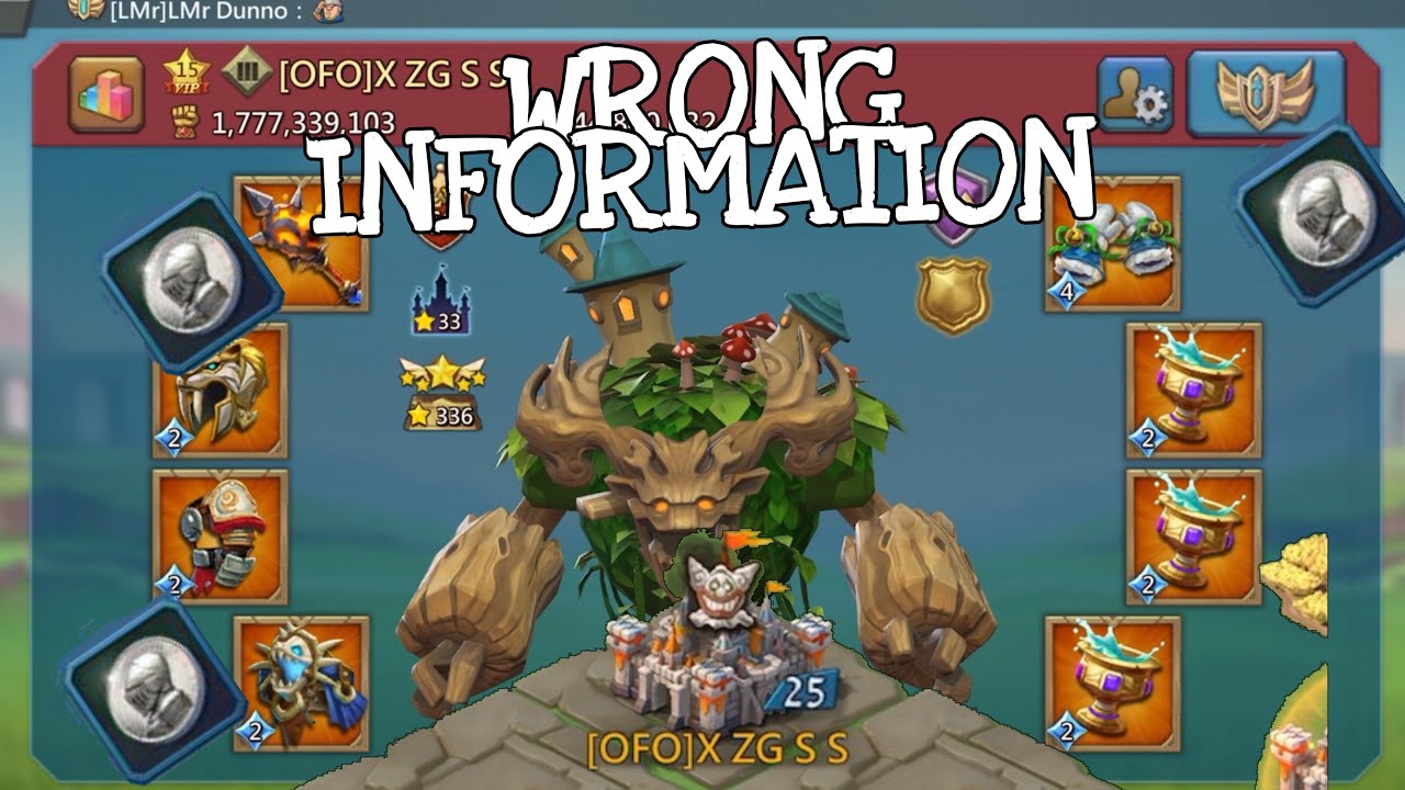 WRONG INFO!!! HOW DID THIS TRAP TAKE ON WOODY & ALLIES WITH LITTLE TROOPS NO GEAR! - Lords Mobile
