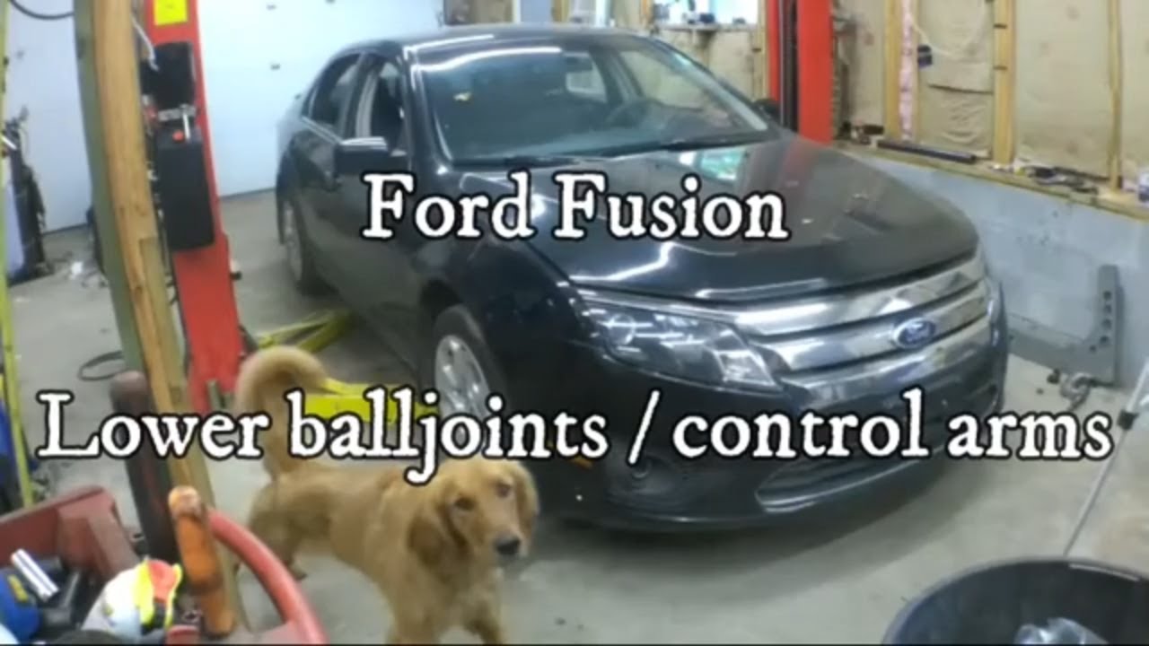 Ford Fusion control arm and ball joint replacement