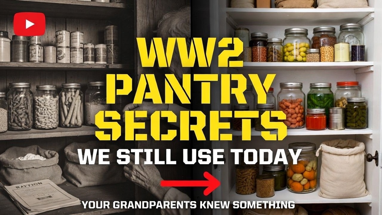 WW2 Stockpiling Secrets: The Foods That Outlasted The War (And Still Work)