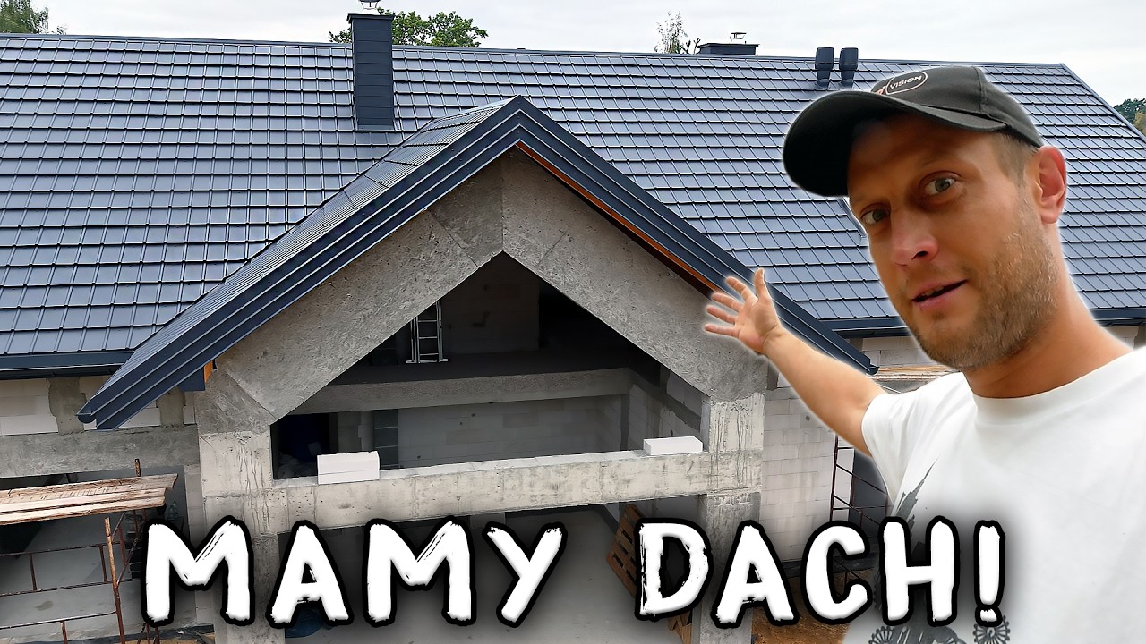 Gotowy dach i ściany – kominy, okna dachowe, podbitka, ścianki działowe - wygląda jak DOM! - RZB#4