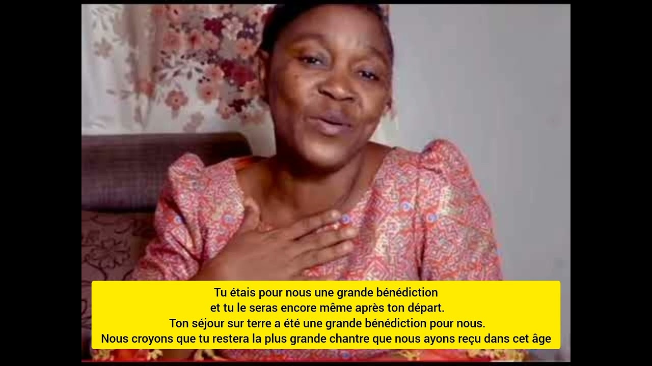 Hommage à la sœur Henriette Fuamba [ Ngolu na yo]