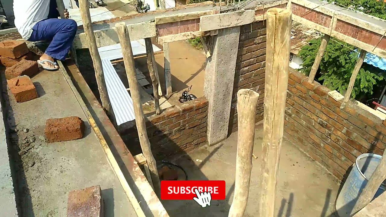 Casting Of The Lintel | How to cast Lintel | RCC lintel | Interior world and more @MrRabivloger