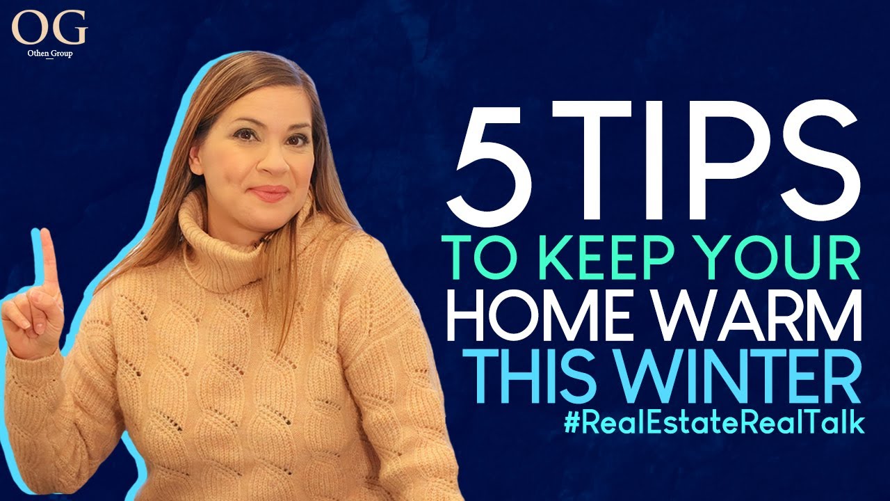 5 TIPS to KEEP YOUR HOME WARM This Winter ❄️