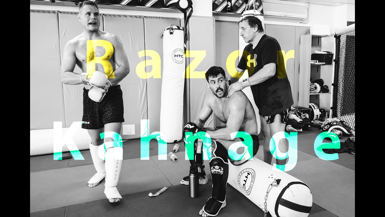 PFL Rob Wilkinson | Kahn Sandy   Last spar in Tassie