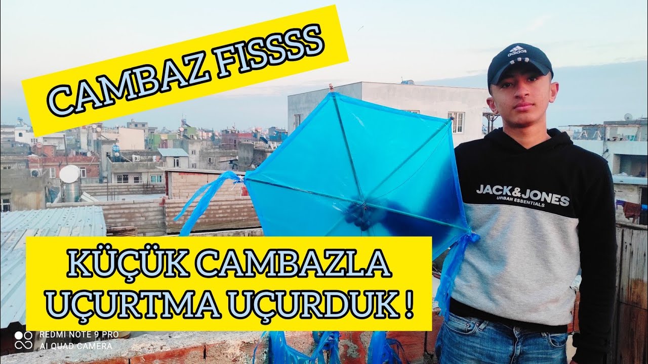 KÜÇÜK CAMBAZ'LA UÇURTMA UÇURDUK ! PART1