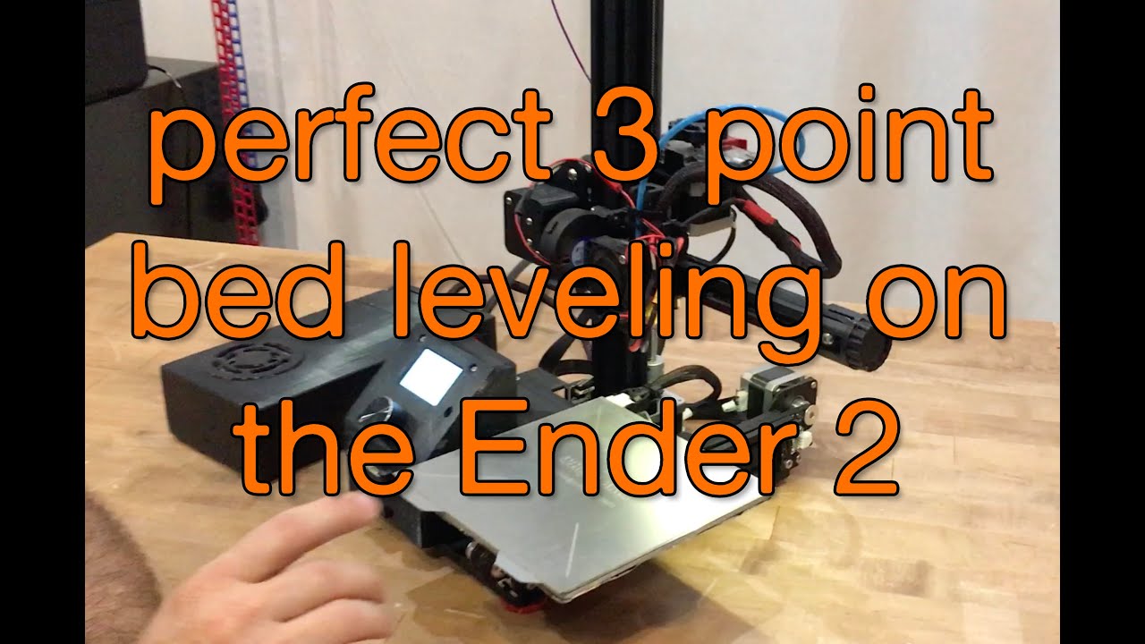Easy Perfect Bed Leveling on the Ender 2