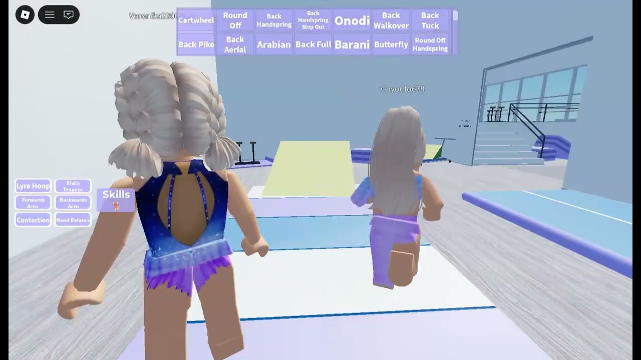 MY FIRST DAY IN ACROBATICS