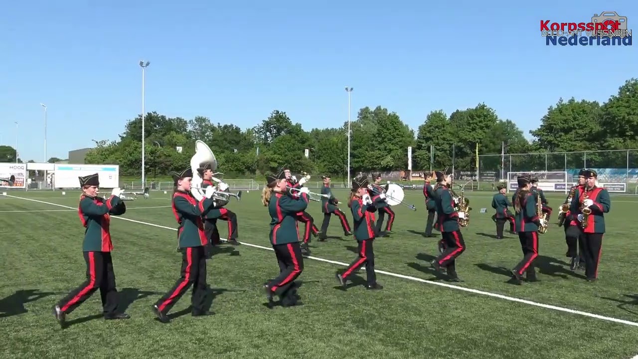 Jong Juliana Amersfoort tijdens MHM Jeugdfestival 2023