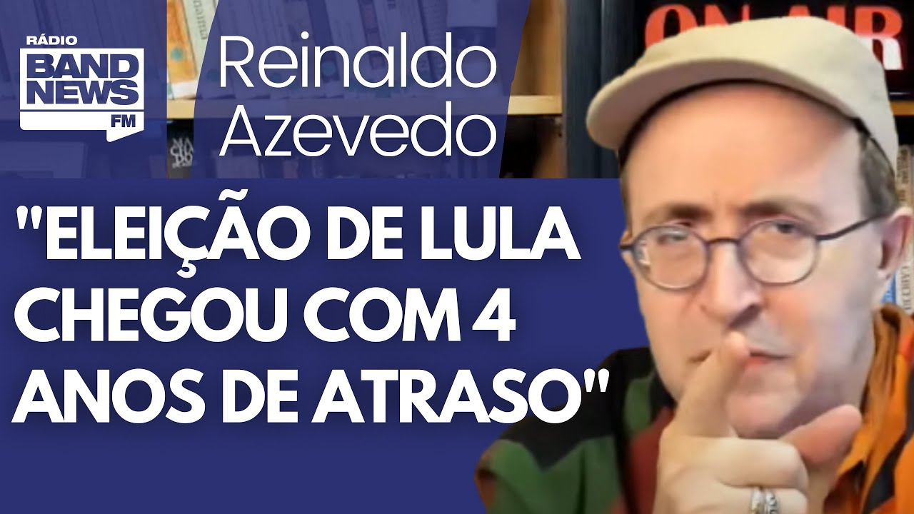 Reinaldo: Lula estava eleito em 2018, mas foi roubado