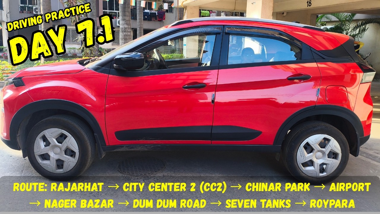 3️⃣ Day 7 pt1 🚘 Rajarhat to Dum Dum via CC2 ➡️ Chinar Park ➡️ Airport ➡️ Nager Bazar ➡️ Seven Tanks
