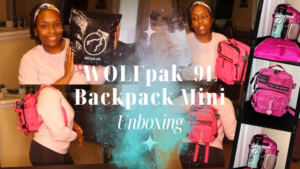 WOLFpak 9L Backpack Mini Voodoo Pink 🩷 Unboxing!