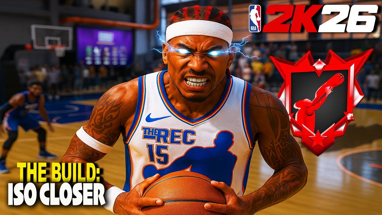 My 6'5 ISO CLOSER Build Drops 40pts in the REC! 99 Three / 94 Mid - NBA 2K26