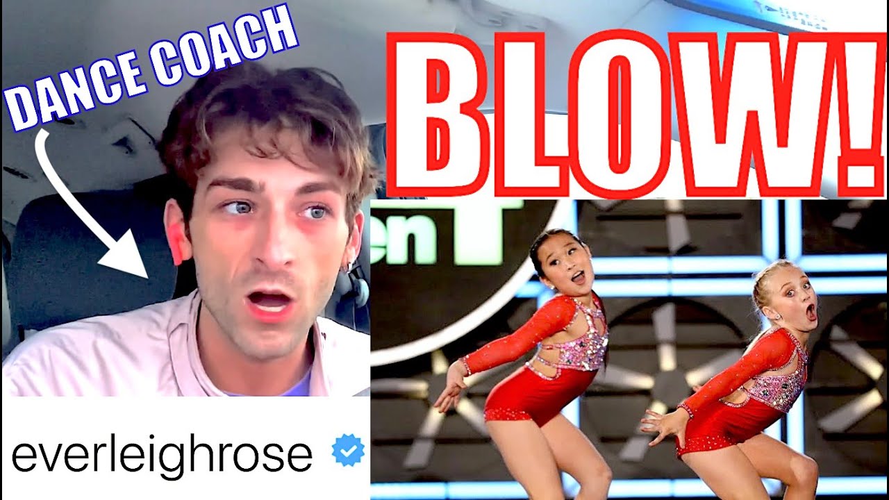 Dance Coach Reacts to Everleigh Rose and Khloe Kwon in 'BLOW'!