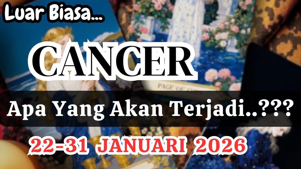 CANCER 🍁 