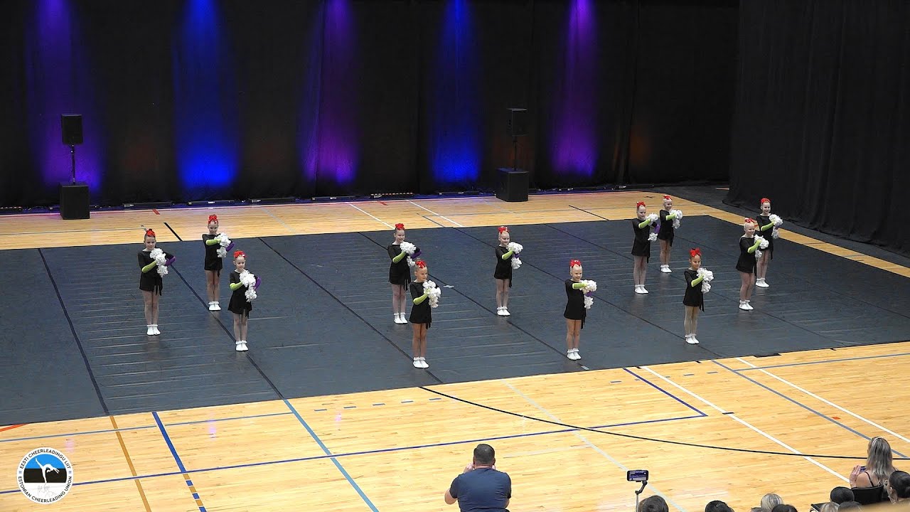 Dance Republic Tantsukool - POM WARRIORS MINIs 🥈✨💖✨ PCTM | EMV Cheerleadingus 2025 🔥🔥