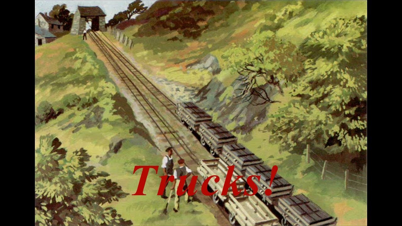 Rails of the North Western Railway - The Little Old Engine - Trucks!