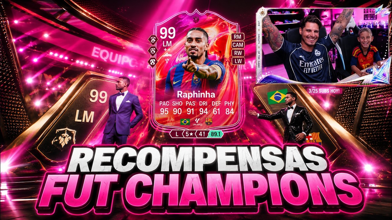 NOS TOCAN MUCHOS FUTTIES Y ABRIMOS LAS RECOMPENSAS DE FUT CHAMPIONS!! | FC 26