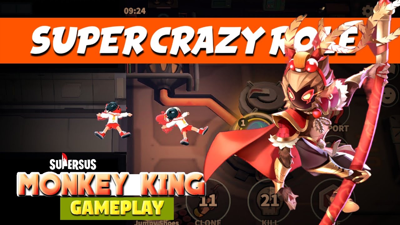 Monkey King The Super Crazy Role 🤯 Super Sus Money king Gameplay | #supersus #gamplayvideo #virus