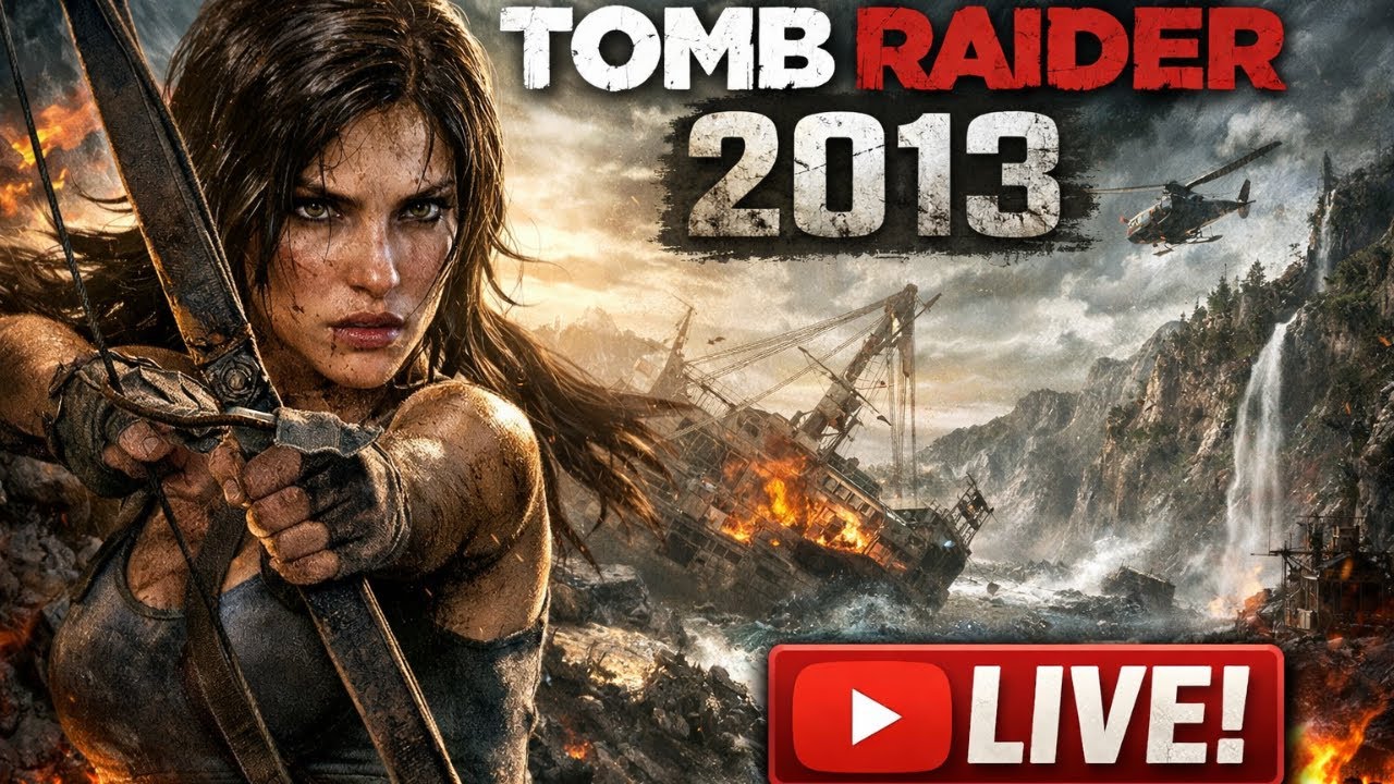 TOMB RAIDER 2013 – WYSPA ŚMIERCI | LIVE 🔴