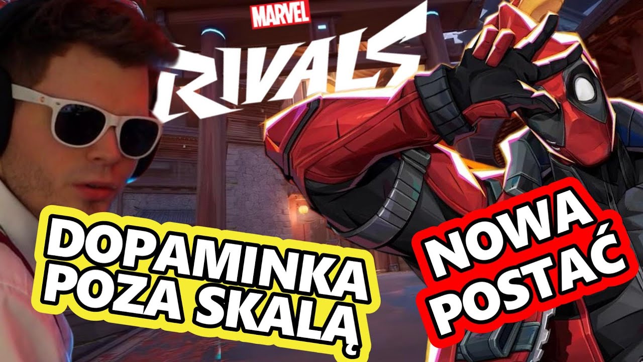 GUCIO | TESTOWANIE DEADPOOLA | DOPAMINKOWY STREAM | MARVEL RIVALS