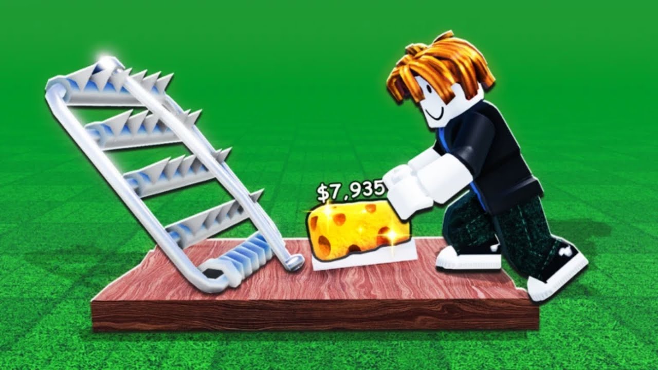 using INDESTRUCTIBLE traps in Roblox trap and bait...
