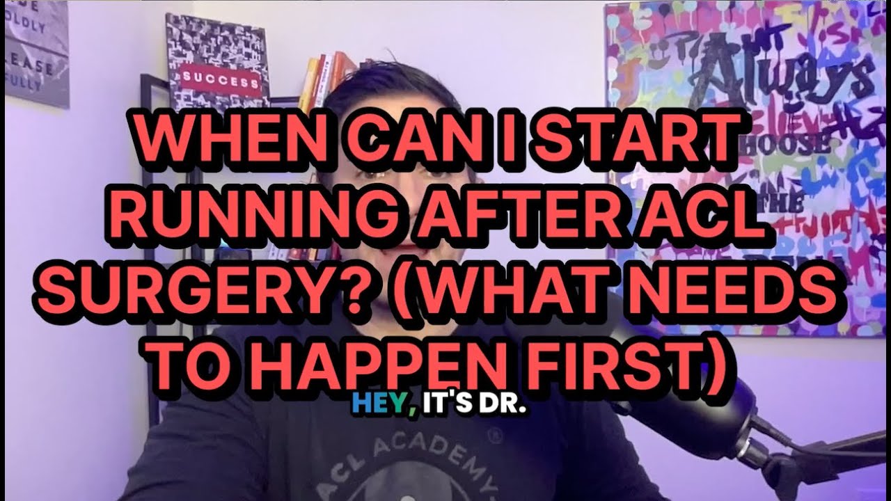 When Can I Start Running After ACL Surgery? (What Needs to Happen First)