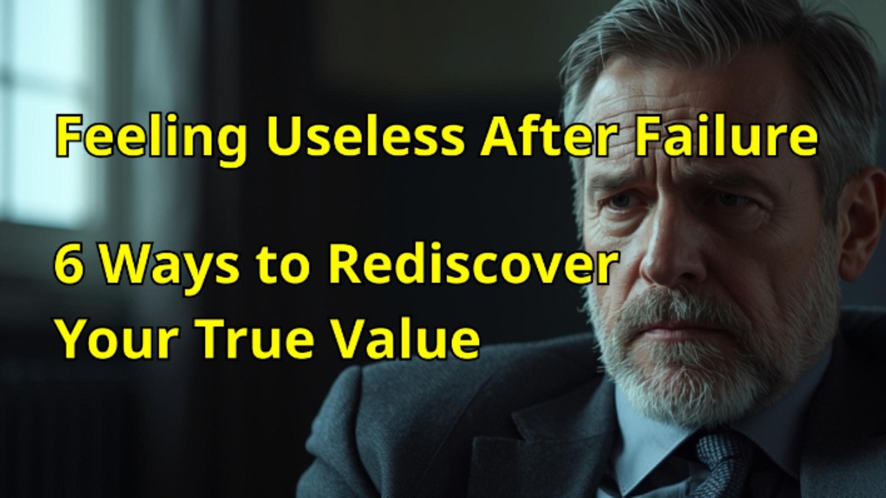 Feeling Useless After Failure? 6 Ways to Rediscover Your True Value