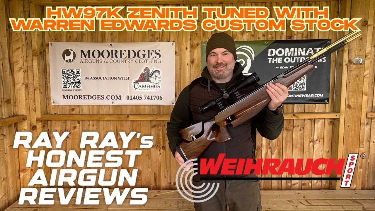 Честные обзоры пневматического оружия — Эпизод 60 — Weihrauch HW97k Zenith Tunes и кастомный прик...