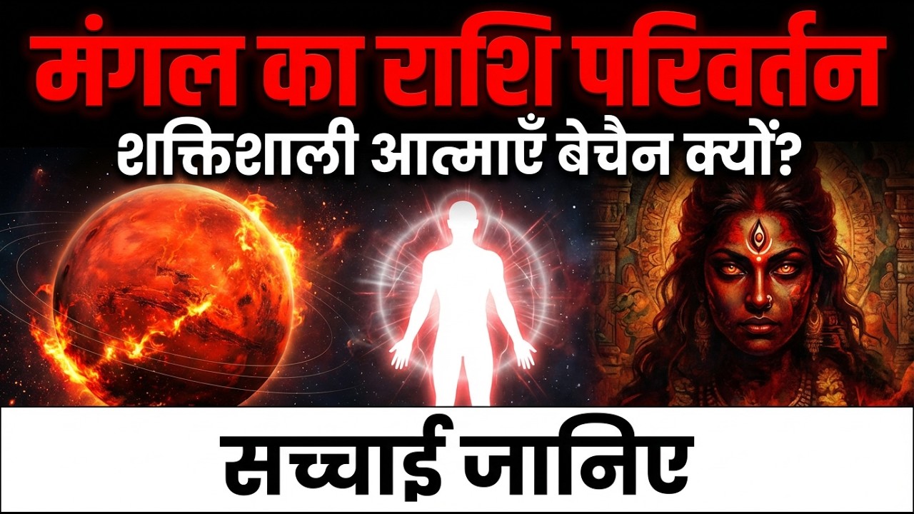 मंगल के राशि परिवर्तन से शक्तिशाली आत्माएँ क्यों बेचैन हैं? सच्चाई जानिए