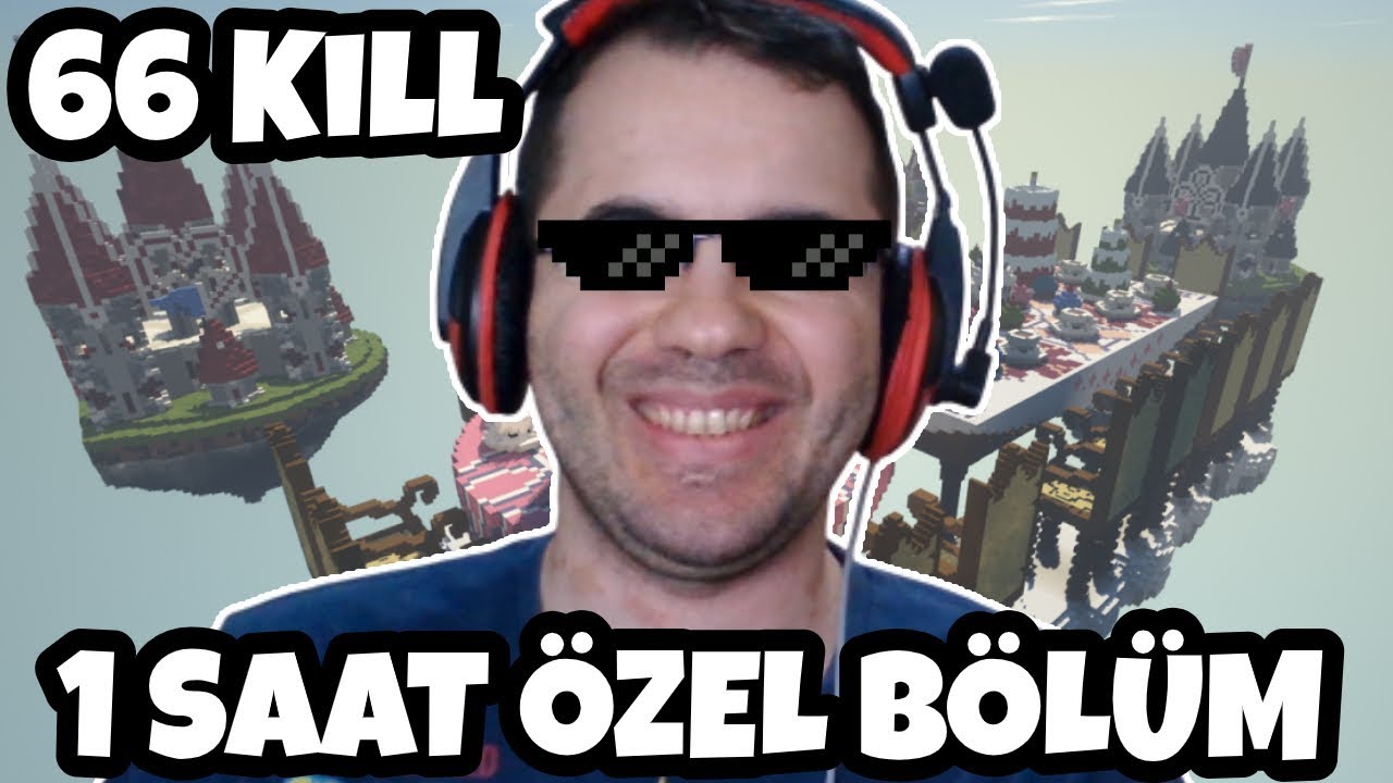 66 Kill! PRO TAKIM! EFSANE TRYHARD MA&Ccedil;LAR! 1 SAAT &Ouml;ZEL B&Ouml;L&Uuml;M! | Minecraft Egg Wars