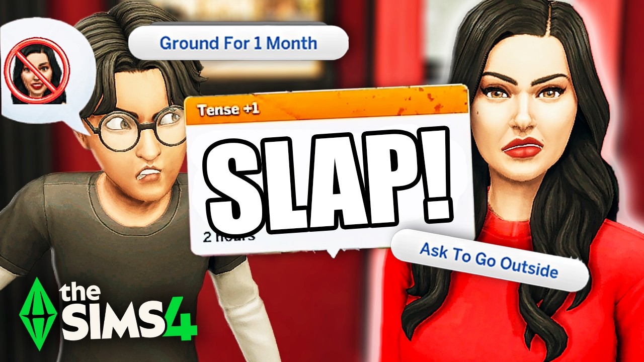 This NEW Sims 4 Mod Lets Kids FIGHT Back! 😱 (Parenthood Unfiltered)
