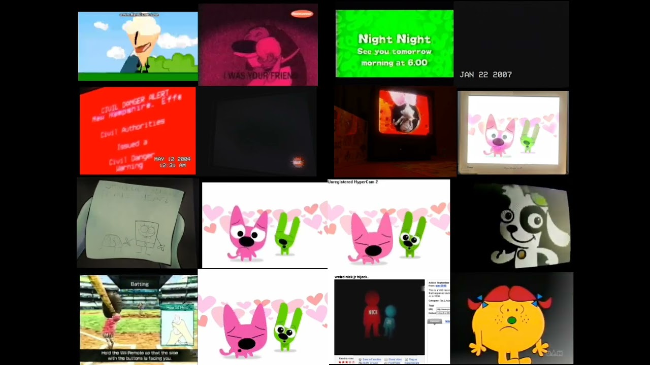 16 Anomaly + Creepypasta videos upcoming jumpscare play at once 2