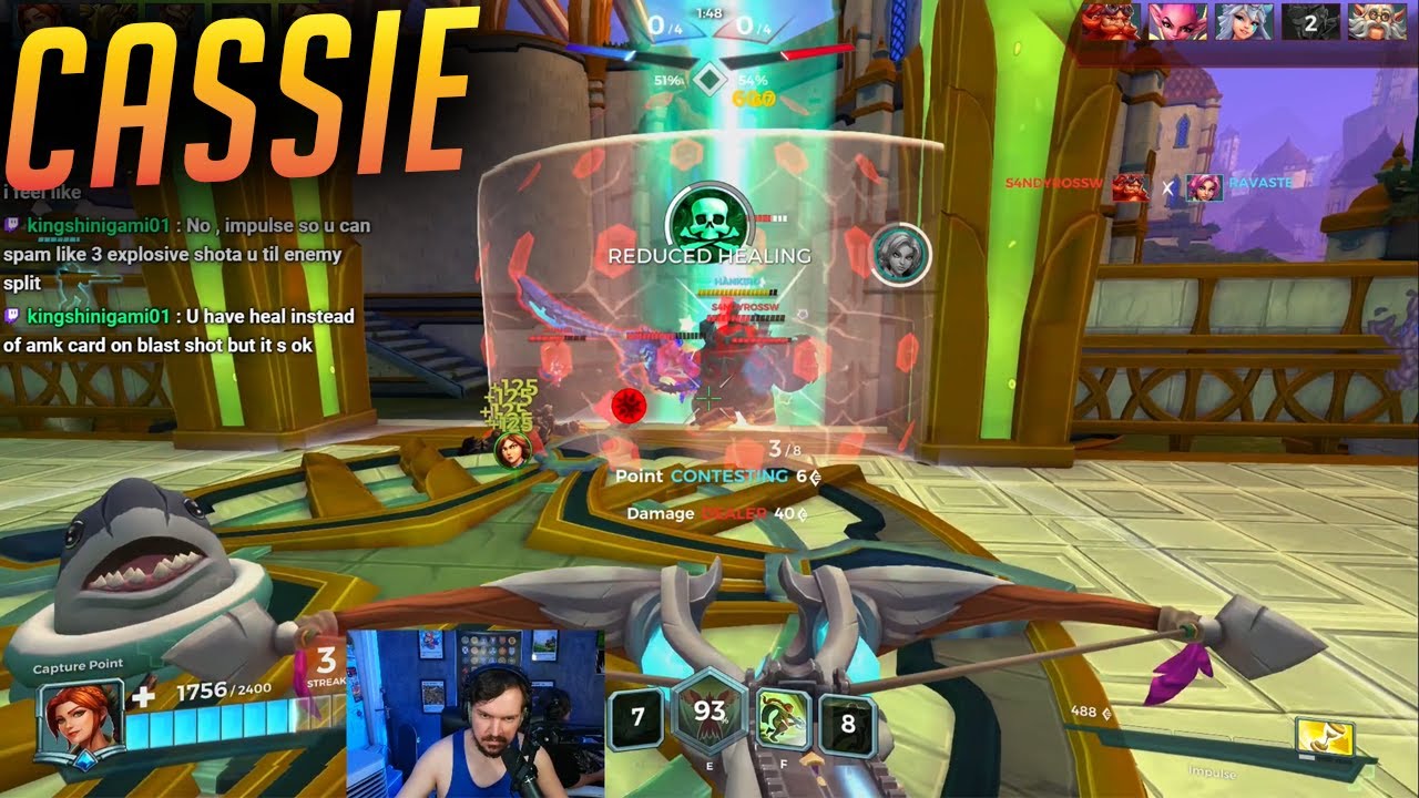 BLAST SHOT BIG DAMAGE | Cassie Paladins