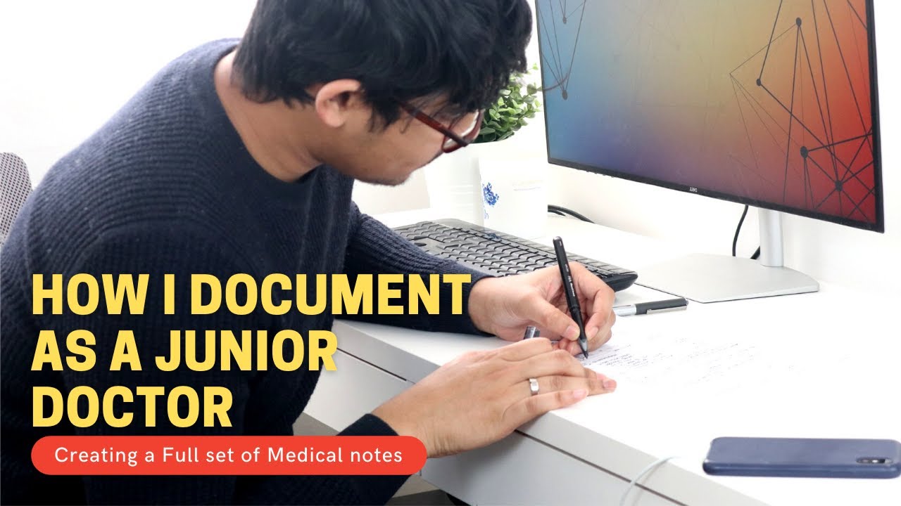 How I Document as a Junior Doctor - Full Medical Notes