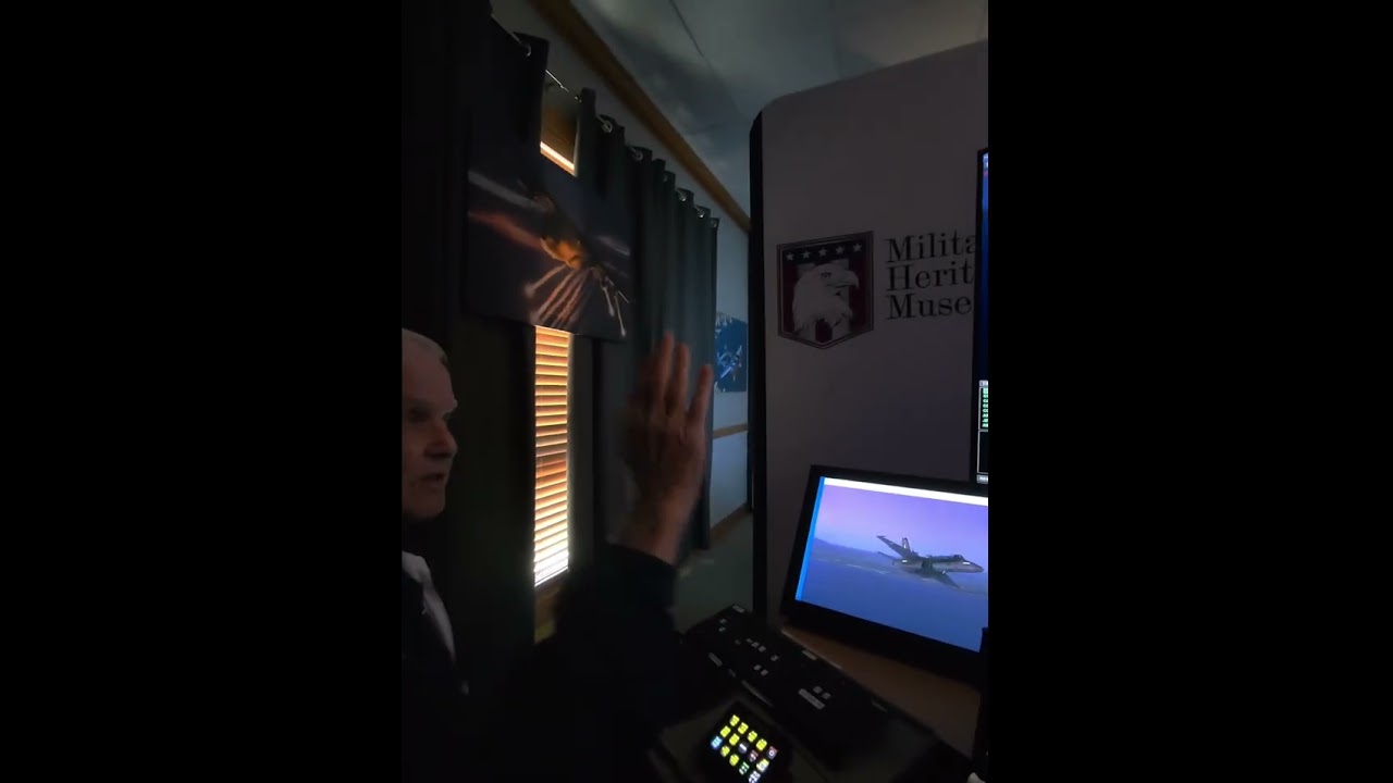 Flying an f-18 around Hawaii