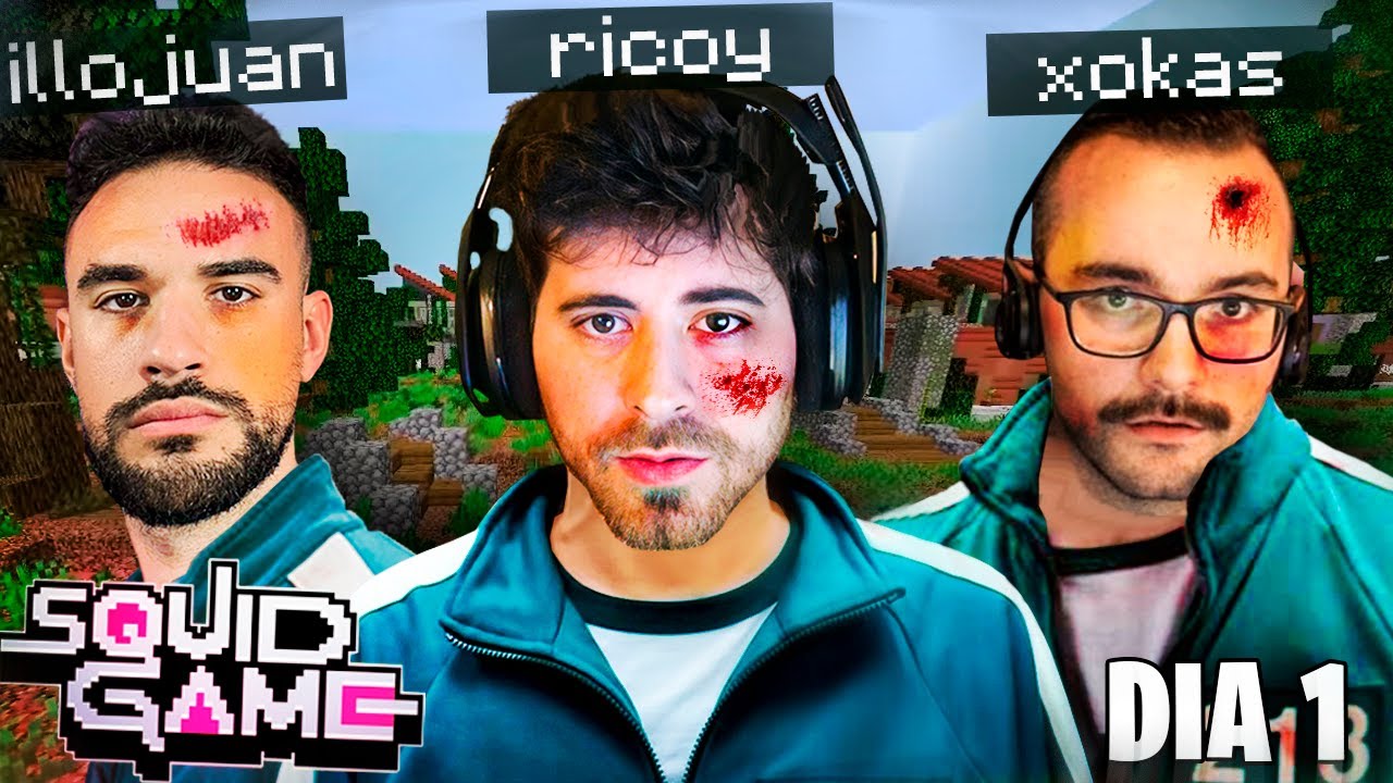 RICOY en SQUID GAME| JUEGO DEL CALAMAR EN MINECRAFT (100.000$)