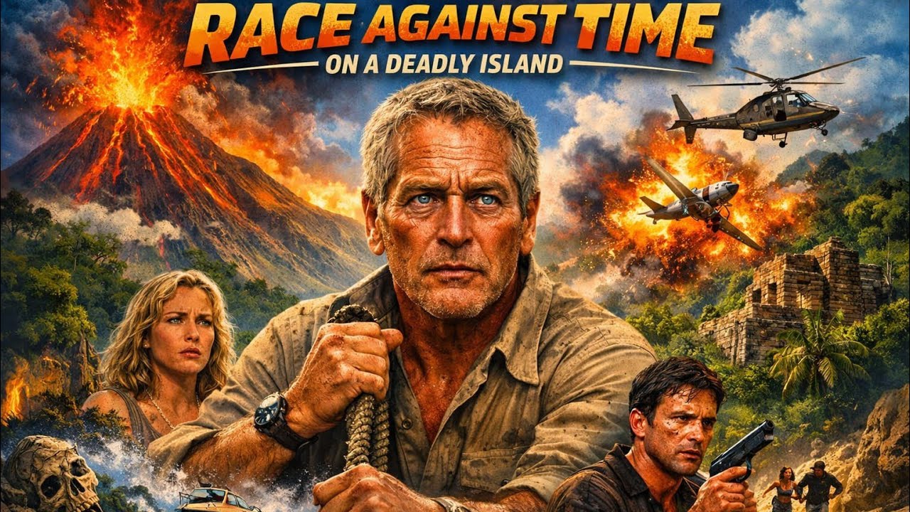 Race Against Time on a Deadly Island | Adventure Drama Movie | Paul Newman | Full HD English Film