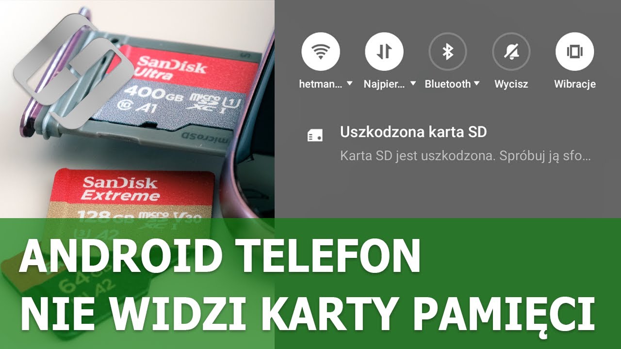 📱 Telefon z systemem Android nie widzi karty pamięci, jak naprawić 📱