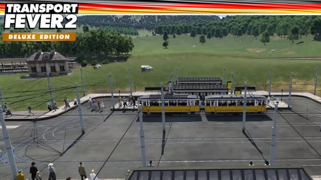 Transport Fever 2 -  Tutorials Wie kommen die Haltestellen Ansagen in den FILM.
