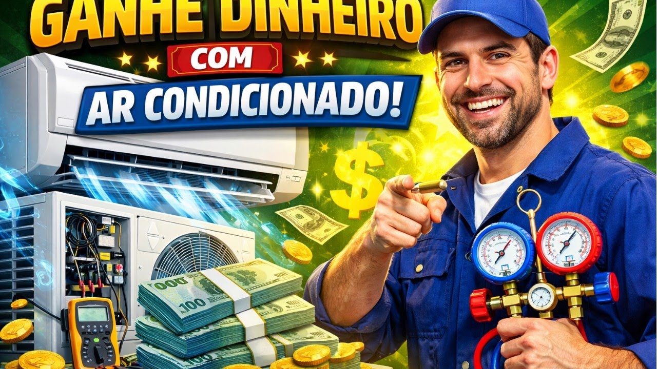 ganhe com ar condicionado, o ano todo.